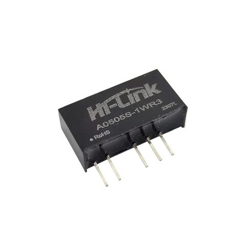 10pcs/Lot A0505S-1WR3 5V to 5V DC DC Dual Output Isolated Power Supply Module High Efficiency Low Ripple in Saudi Arabia