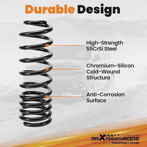 maXpeedingrods 1-2" Rear Lift Coil Springs for Dodge Ram 1500 2WD 4WD 2009-2018, Heavy Duty Lift Springs in Saudi Arabia
