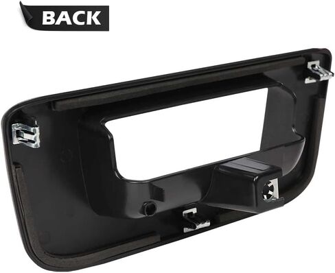 إطار مقبض الباب الخلفي G-PLUS متوافق مع Chevy Silverado/GMC Sierra 1500 2500HD 3500HD 2007-2014 مقبض مزلاج البوابة الخلفية 15927251 GM1916107 22755303 in Saudi Arabia