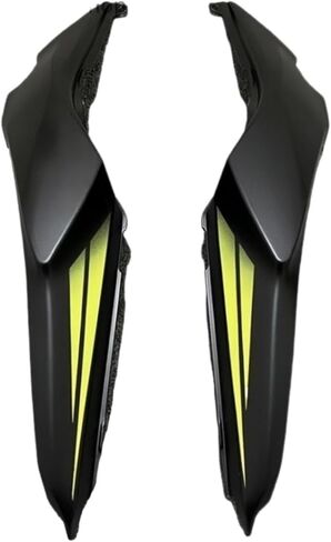 ملحقات هدية جانبية خلفية للدراجات النارية لـ Kawasaki Z650 Ninja 650 2017 2018 2019 2020 2021 2022 (أسود ساطع) in Kuwait