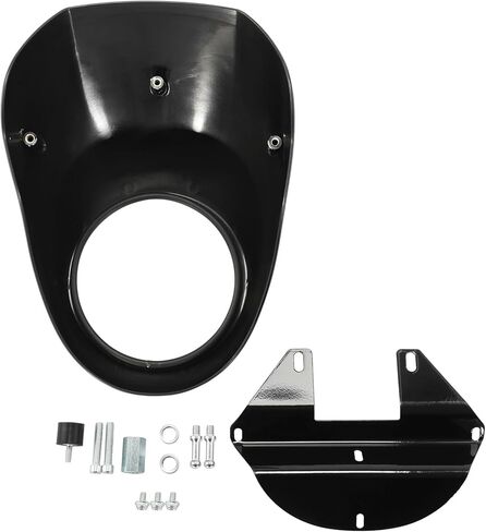 Headlight Fairing Mask Front Cowl Fork For Harley Sportster Dyna FX XL 883 1200 in Saudi Arabia