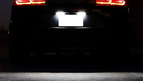 iJDMTOY OEM-Fit 3W Full LED License Plate Light Kit Compatible With 2009-2020 Dodge Journey (Fiat Freemont), Powered By 18-Piece Xenon White LED Diodes in Saudi Arabia