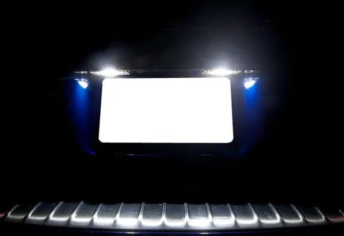 iJDMTOY OEM-Fit 3W Full LED License Plate Light Kit Compatible With 2009-2020 Dodge Journey (Fiat Freemont), Powered By 18-Piece Xenon White LED Diodes in Saudi Arabia