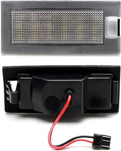 iJDMTOY OEM-Fit 3W Full LED License Plate Light Kit Compatible With 2009-2020 Dodge Journey (Fiat Freemont), Powered By 18-Piece Xenon White LED Diodes in Saudi Arabia