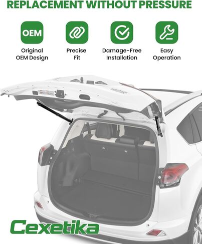 Rear Power Tailgate Lift Supports Hatch Struts Compatible with Toyota RAV4 2013-2018 liftgate Shocks Electric Trunk Actuator Replace for 6891009010 6892009010, L&R in Saudi Arabia