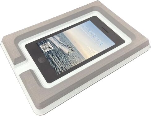 SeaDek Foam Cell Phone Holder for Boats | Next Level | Cell Phone Boat Dash Accessory | Perfect for Fishing Boat Center Consoles | 3M Adhesive Backing Boat Accessories | (Mocha Over Black) in Kuwait