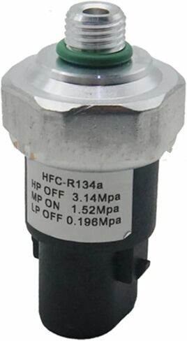 Car AC Pressure Switch Replacement, Car A/C Pressure Sensor Air Pressure Sensor, for 2 3 5 6, for CX-7 1.8 2.0 2.3 3.0 B01A61503 Air Conditioning Pressure Sensor A/C in Saudi Arabia