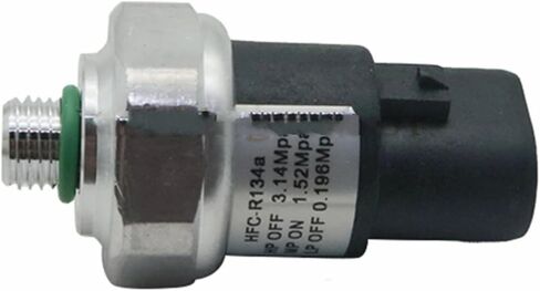 Car AC Pressure Switch Replacement, Car A/C Pressure Sensor Air Pressure Sensor, for 2 3 5 6, for CX-7 1.8 2.0 2.3 3.0 B01A61503 Air Conditioning Pressure Sensor A/C in Saudi Arabia