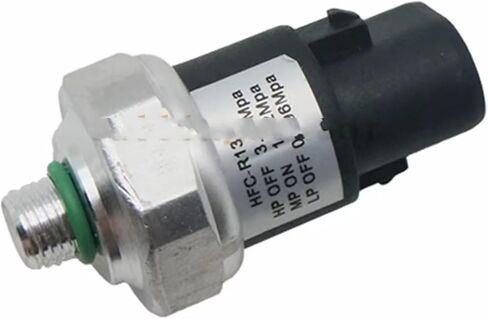 Car AC Pressure Switch Replacement, Car A/C Pressure Sensor Air Pressure Sensor, for 2 3 5 6, for CX-7 1.8 2.0 2.3 3.0 B01A61503 Air Conditioning Pressure Sensor A/C in Saudi Arabia