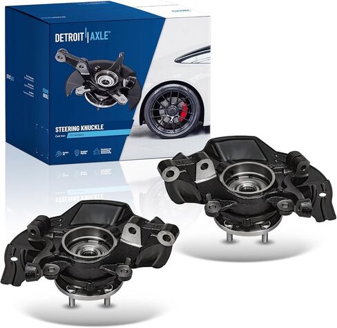 Detroit Axle - 2.4L Front Steering Knuckles for 2011 Kia Optima, Steering Knuckles and Wheel Bearing Hubs Assembly Replacement in Saudi Arabia