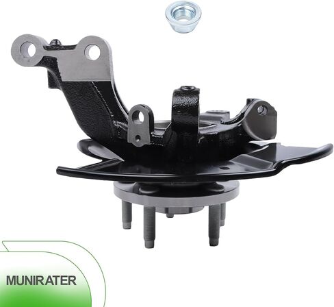 munirater Front Left Steering Knuckle and Wheel Hub Bearing Assembly Replacement for Edge 2011-2014 in Saudi Arabia