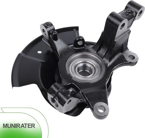 munirater Front Left Steering Knuckle and Wheel Hub Bearing Assembly Replacement for Edge 2011-2014 in Saudi Arabia