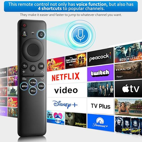 Universal Smart TV Remote Control for Samsung Smart TV,LED,LCD HDTV-One for All Samsung TV in Saudi Arabia