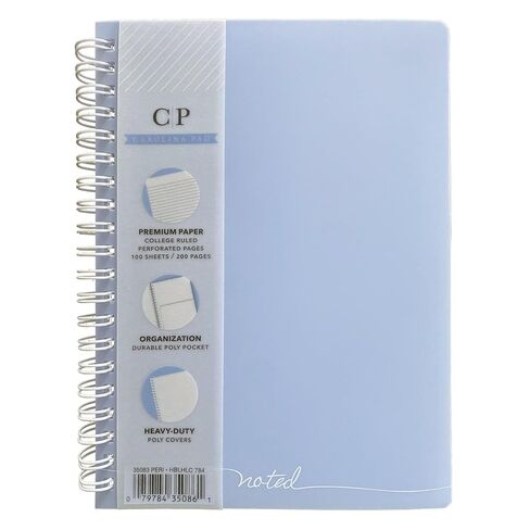 Carolina Pad Noted Executive Personal Book, 5.25-inch x 7-inch, College-Ruled, 100 Sheets, Assorted Colors (35083) in Saudi Arabia