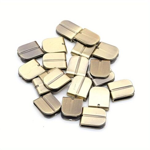 20Pcs Retro Bronze Metal Notebook Diary Photo Album Corner Protection Edge Protection Decoration in Saudi Arabia