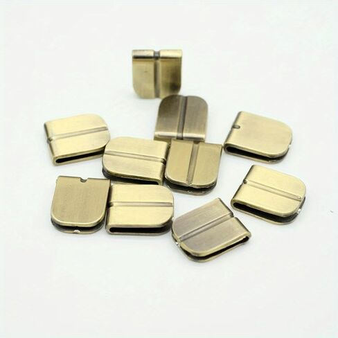 20Pcs Retro Bronze Metal Notebook Diary Photo Album Corner Protection Edge Protection Decoration in Saudi Arabia