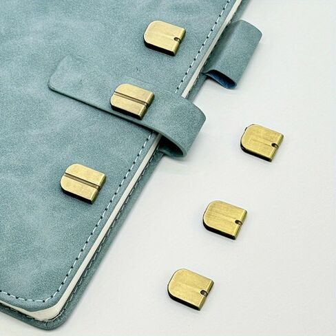 20Pcs Retro Bronze Metal Notebook Diary Photo Album Corner Protection Edge Protection Decoration in Saudi Arabia