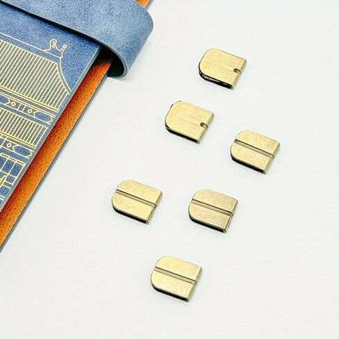 20Pcs Retro Bronze Metal Notebook Diary Photo Album Corner Protection Edge Protection Decoration in Saudi Arabia