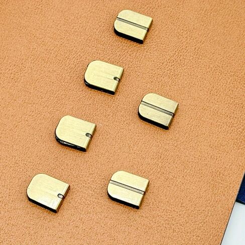 20Pcs Retro Bronze Metal Notebook Diary Photo Album Corner Protection Edge Protection Decoration in Saudi Arabia