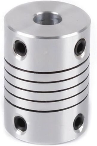 1pcs D12L18 Aluminum Alloy Elastic Printer Winding Coupling Encoder 2mm 3mm 4mm 5mm 6mm(4x4) in Saudi Arabia