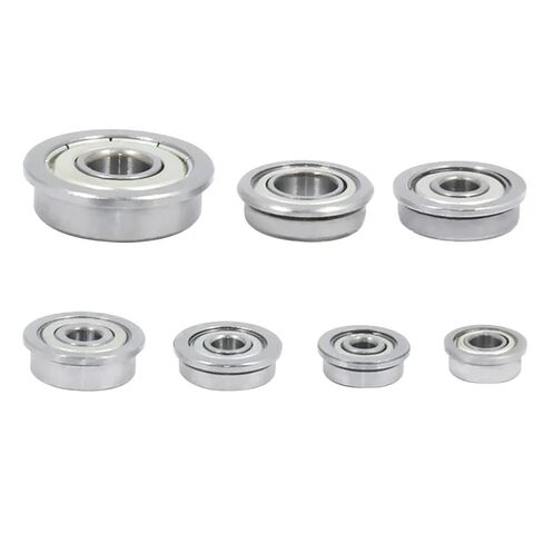 2pcs F6800ZZ F6801ZZ F6802ZZ F6803ZZ F6804ZZ F6805ZZ 25x37x7mm Flange Thin Wall Ball Bearing Metal Shielded Flanged Bearings(F6805zz 25x37x7mm) in Saudi Arabia
