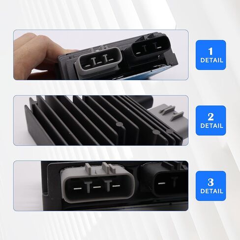 HiSport 31600-HP5-601 Voltage Regulator Rectifier Compatible with Honda Big Red 700 MUV700 Rancher 420 TRX420FA TRX420FE TRX420FM TRX420FPA TRX420FPE TRX420FPM TRX420TE TRX420TM 2007-2013 in Saudi Arabia