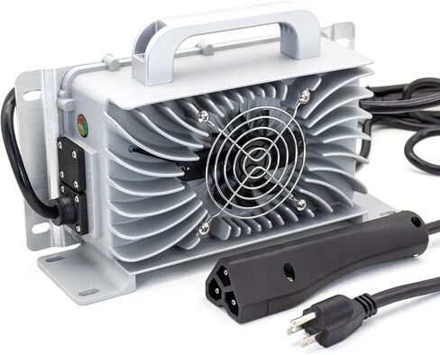 CAPTOK 36 فولت 20AMP ​​عربة جولف شاحن بطارية مقاوم للماء ل 36 فولت نادي السيارات EZGO ياماها عربات الغولف مع المكونات Crowfoot in Kuwait