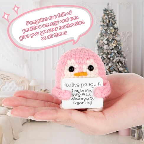 BOXOB Mini Funny Positive Frog, 3in Funny Potato Knitted Wool Pocket Doll Creative Cute Crochet Emotional Inspirational Support Frog for Birthday Gift Party Decoration Encouragement in Kuwait
