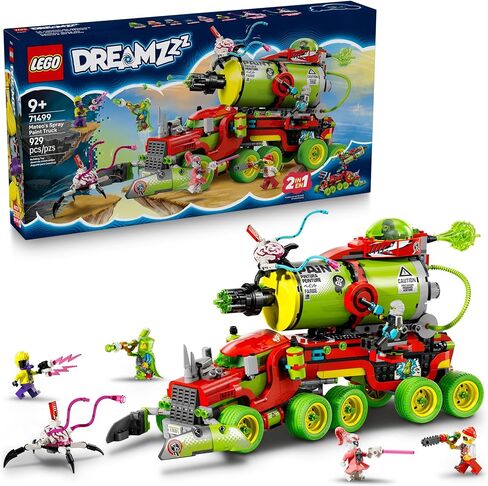 LEGO DREAMZzz Mateo’s Spray Paint Truck Building Toy for Kids - Pretend Play Set & 5 Toy Figures for Boys & Girls, Ages 9+ - Truck with 2 Building Modes - Gift Idea for Birthdays - 71499 in Saudi Arabia