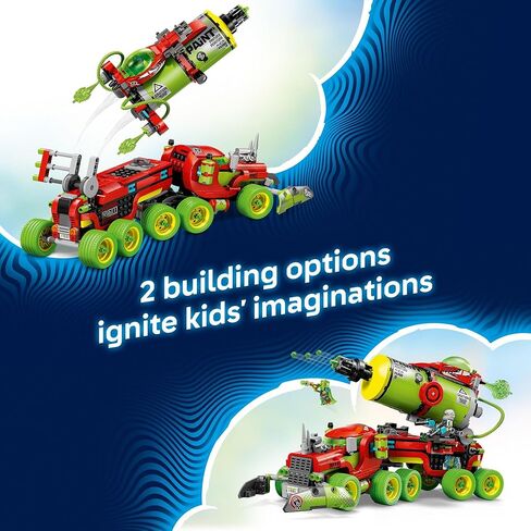 LEGO DREAMZzz Mateo’s Spray Paint Truck Building Toy for Kids - Pretend Play Set & 5 Toy Figures for Boys & Girls, Ages 9+ - Truck with 2 Building Modes - Gift Idea for Birthdays - 71499 in Saudi Arabia