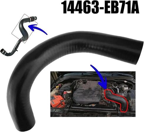 OE 14463-EB71A 14463-EC01A Intercooler Turbo Hose Compatible With Nissan NP300 Navara Pathfinder 2.5Dci Pickup Frontier II D40 YD25 in Saudi Arabia