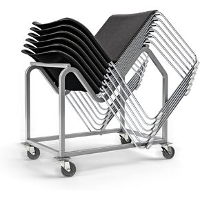 Dolly for OEF8600 Series, Compatible with Any Sled-Base Stack Chair of Similar Or Identical Dimensions,Black in Kuwait