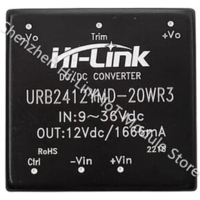 DC/DC URB2412YMD-20WR3 24V to 12V 1666mA Isolated Converter Power Supply Module Down Swtich in Kuwait