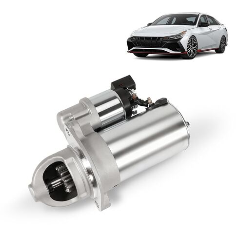 361002G300 محرك بداية جديد مناسب لكيا أوبتيما 2016-2018 سبورتاج 2017-2022 2.0L/2.4L ؛ هيونداي إلنترا/كونا N 2022-2023، فيلوستر N 2019-2022، توسان 2018-2021 L4 12V 1.2KW CW in Kuwait