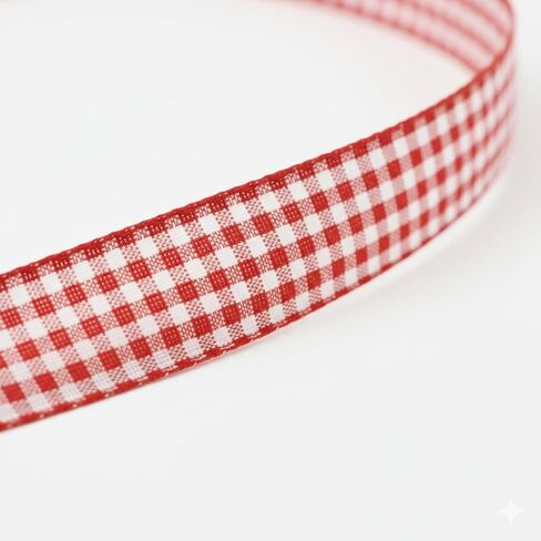Plaid Ribbon 10 Color 250 Yards Gingham Ribbon 3/8" X 25Yd/Roll Variety Pack, Roll Assorted Spring Easter Plaid Ribbon for Crafts, Gift Wrapping in Saudi Arabia