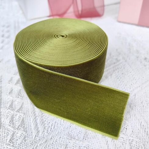 5Yards 1 1/2" Velvet Ribbon Gift Flower Jewelry Decorationg Supply Purple in Saudi Arabia