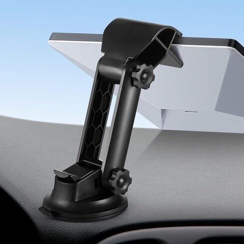Starlink Mini Car Dashboard Mount Starlink Mini Car Mounting Kit Accessories Angle Adjustable Suction Cup Mount Sticky Stable Roof RV Roof Rack Dash Pole for Driving Road Trips Boat Most Vehicle Use in Saudi Arabia