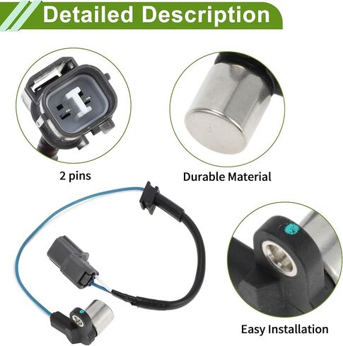 No.37501P8FA01 Crankshaft Position Sensor for Honda Odyssey 3.5 1999-2004 for Honda Pilot EX LX 3.5 2003-2004 Engine Crank CKP Sensor 1 Pc in Saudi Arabia