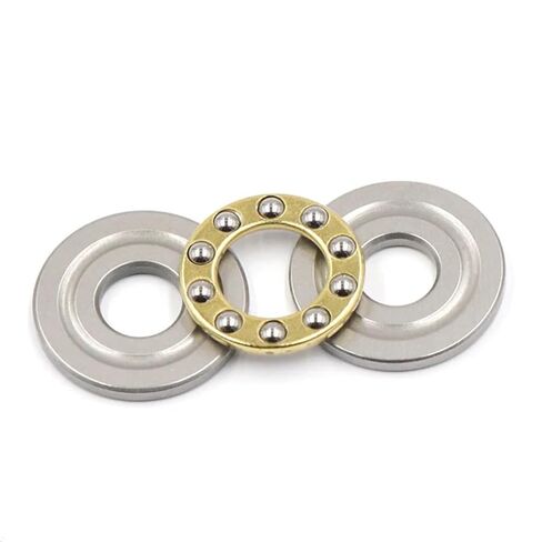 10pcs F2-6M F2.5-6M F3-8M F4-10M F5-10M F6-12M F7-15M F8-16M F10-18M F12-21M F12-23M Mini 3-in-1 Plane Axial Ball Bearing(F5-11M 5x11x4.5) in Saudi Arabia
