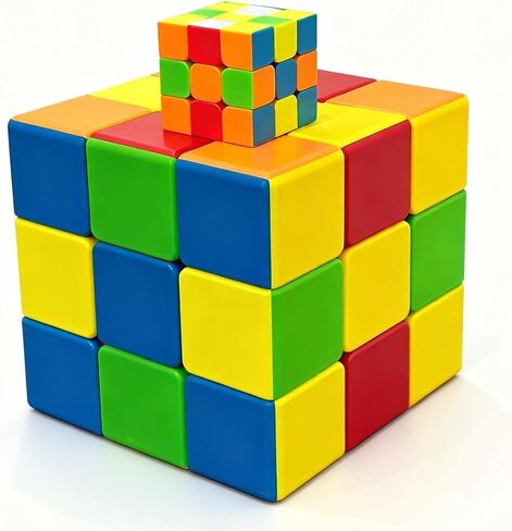 مكعب السرعة العملاق برو، مكعب كبير 18 سم 3 × 3 هدايا ألغاز in Kuwait