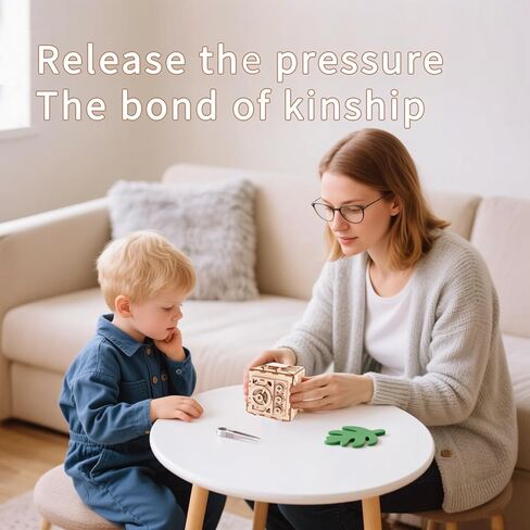 3D Wooden Puzzles for Adults, DIY Mechanical Model Kits for Adults and Kids to Build, Creative Gift for Women or Men Birthday, Christmas (Mechanical Train) in Saudi Arabia
