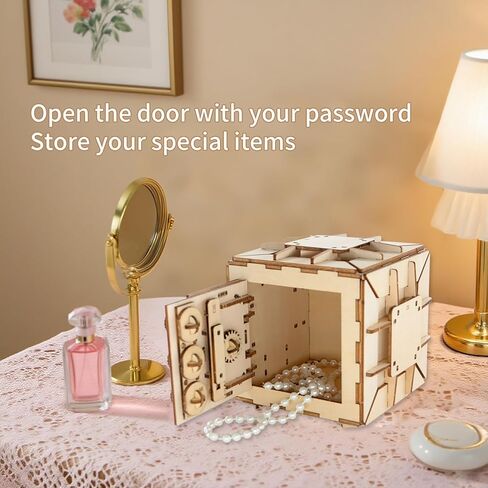 3D Wooden Puzzles for Adults, DIY Mechanical Model Kits for Adults and Kids to Build, Creative Gift for Women or Men Birthday, Christmas (Mechanical Train) in Saudi Arabia