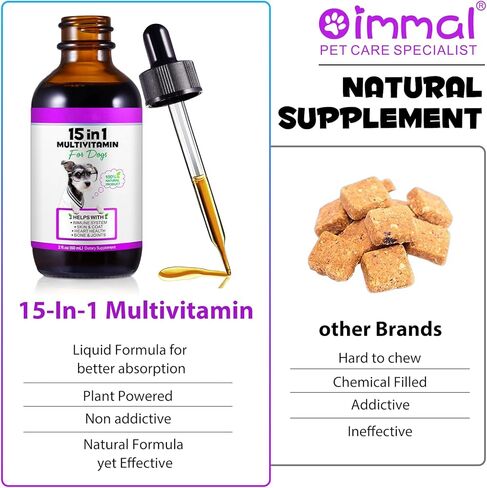 Dog Joint Aid & Relief Supplement - w/Chondroitin and Glucosamine HCl - Reliving Joint Pain & Reducing Inflammation for Senior Dogs, Active Adults, or Puppies in Kuwait