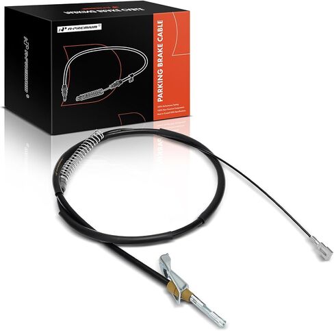 A-Premium Rear Driver Side Parking Brake Cable Assembly Compatible with Ford Models: E150 2008-2014, E250 E350 Super Duty E450 Super Duty 2009-2013 - Replace# 8C2Z2A635BL, 9C2Z2A635A in Saudi Arabia