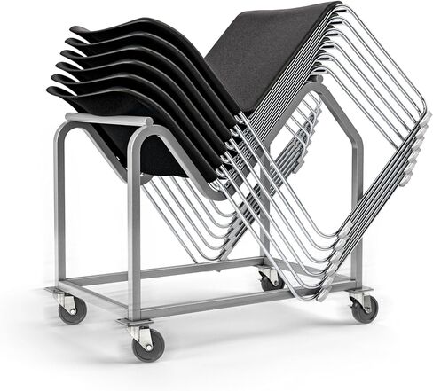 Dolly for OEF8600 Series, Compatible with Any Sled-Base Stack Chair of Similar Or Identical Dimensions,Black in Kuwait