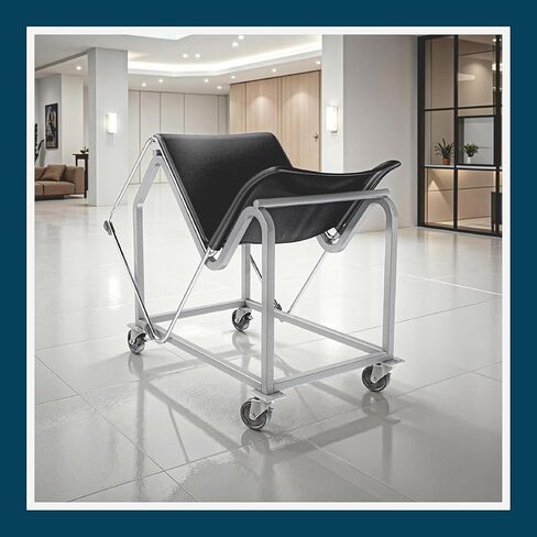 Dolly for OEF8600 Series, Compatible with Any Sled-Base Stack Chair of Similar Or Identical Dimensions,Black in Kuwait