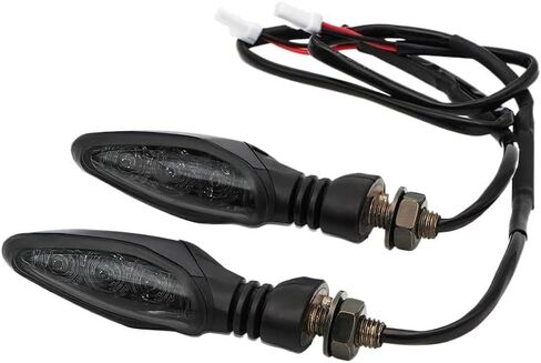 Compatible With KTM LED Turn Signal Indicator Light Blinker RC125 200 250 390 690 790 Compatible With Duke & Adventure Models 2013-2022(Clear) in Saudi Arabia