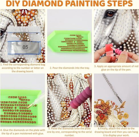 MEIYUDA Flowers Birds Diamond Art Hanging Kits for Adult, Hummingbird Diamond Painting Hanging Kits Ornaments, DIY Special Shaped Rhinestone Window Pendants kit for Home Garden Wall Decor Gift in Saudi Arabia