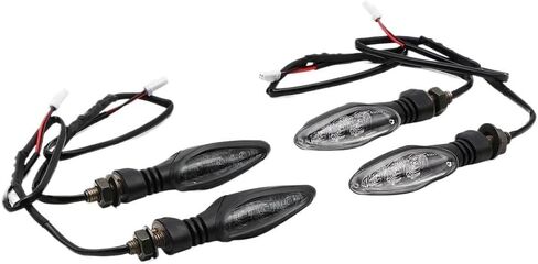 Compatible With KTM LED Turn Signal Indicator Light Blinker RC125 200 250 390 690 790 Compatible With Duke & Adventure Models 2013-2022(Clear) in Saudi Arabia