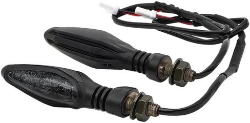 Compatible With KTM LED Turn Signal Indicator Light Blinker RC125 200 250 390 690 790 Compatible With Duke & Adventure Models 2013-2022(Clear) in Saudi Arabia
